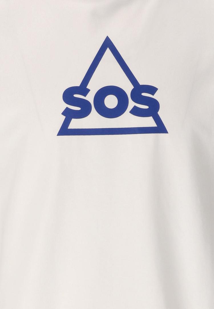 SOS SOS Kvitfjell Printshirt Herren - 1002A White - 0 | SportScheck