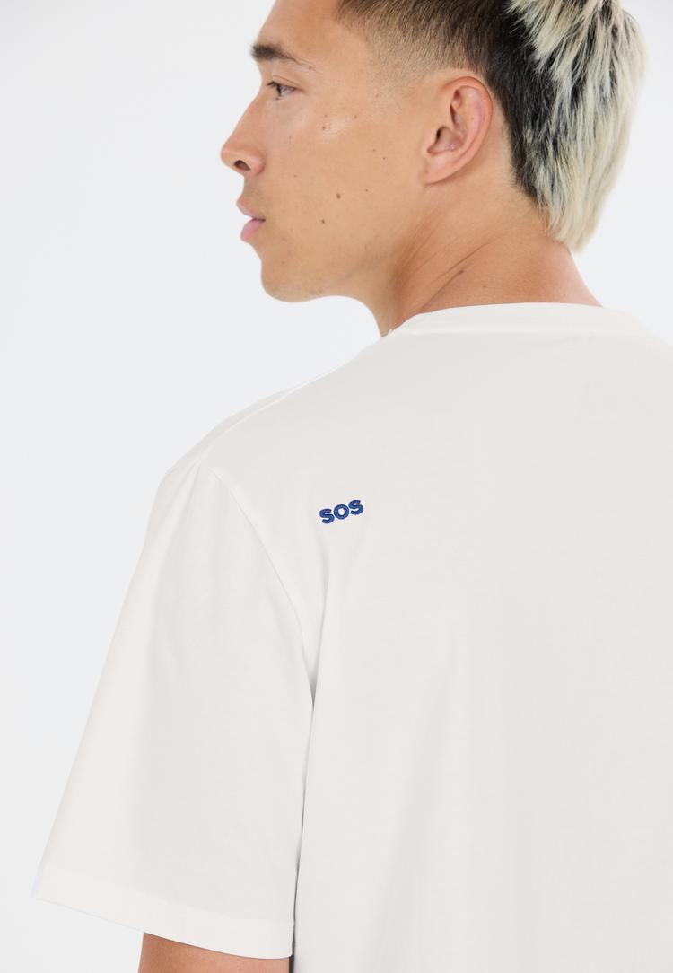 SOS SOS Kvitfjell Printshirt Herren - 1002A White - 1 | SportScheck