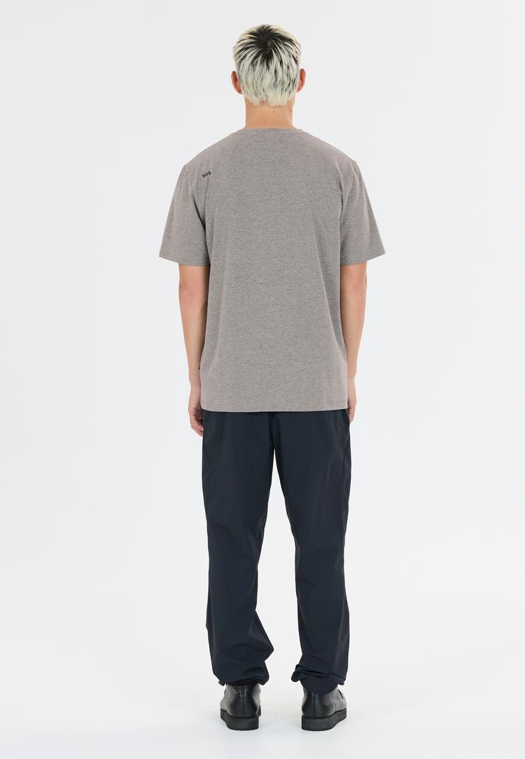 SOS SOS Kvitfjell Printshirt Herren - 1038 Mid Grey Melange - 3 | SportScheck