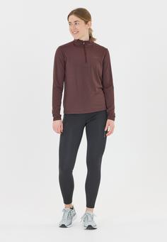 Rückansicht von Endurance Aileen Langarmshirt Damen 4261 Huckleberry