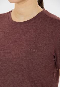 Rückansicht von Endurance Alvaly Funktionsshirt Damen 4261 Huckleberry