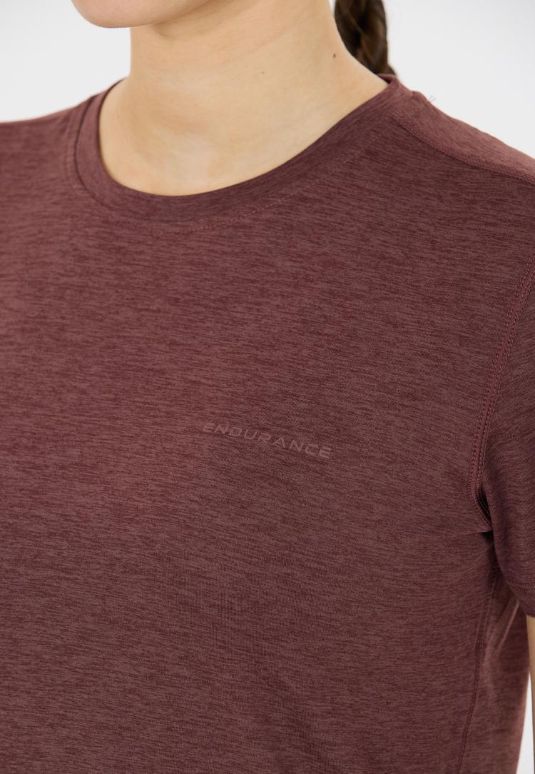 Endurance Endurance Alvaly Funktionsshirt Damen - 4261 Huckleberry - 0 | SportScheck