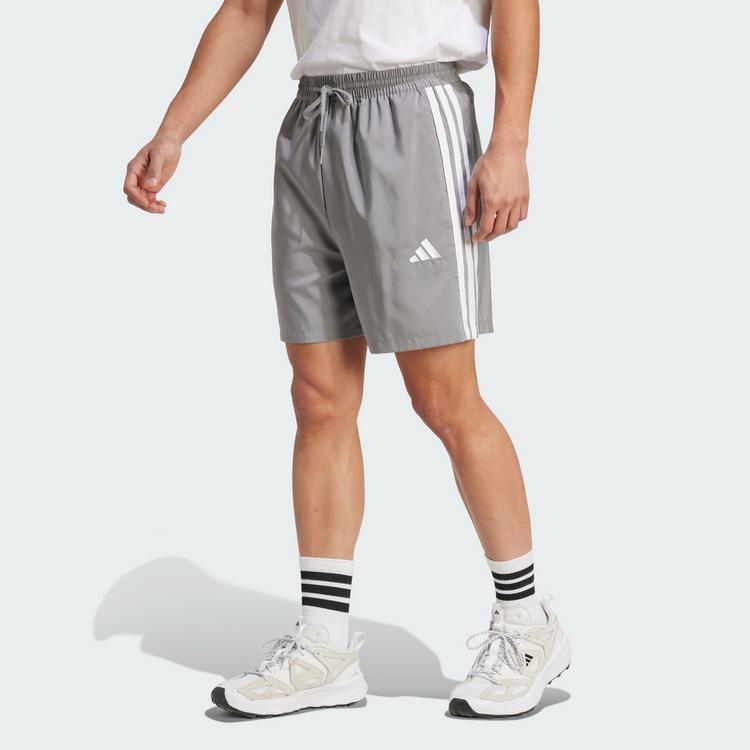 adidas adidas Essentials 3-Streifen Chelsea Shorts Funktionsshorts Herren - Grey Three / White - 0 | SportScheck