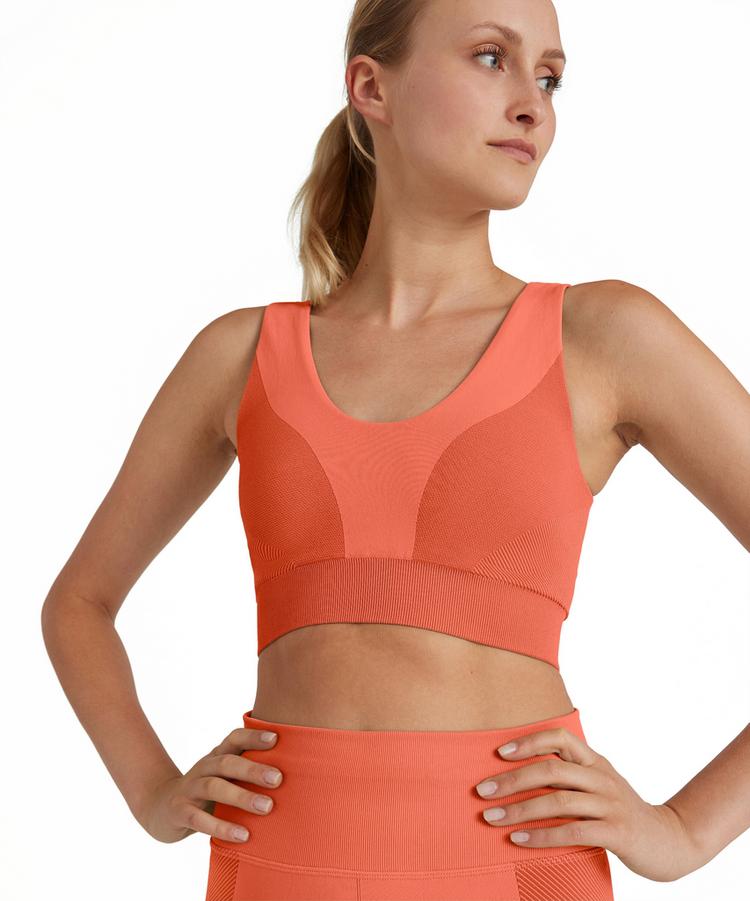 Falke Falke Seamless Sports Bra BH Damen - coral (8017) - 4 | SportScheck