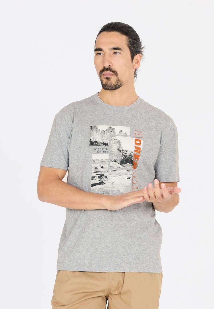 Cruz Cruz Maliko Kurzarmbluse Herren - 1005 Light Grey Melange - 2 | SportScheck