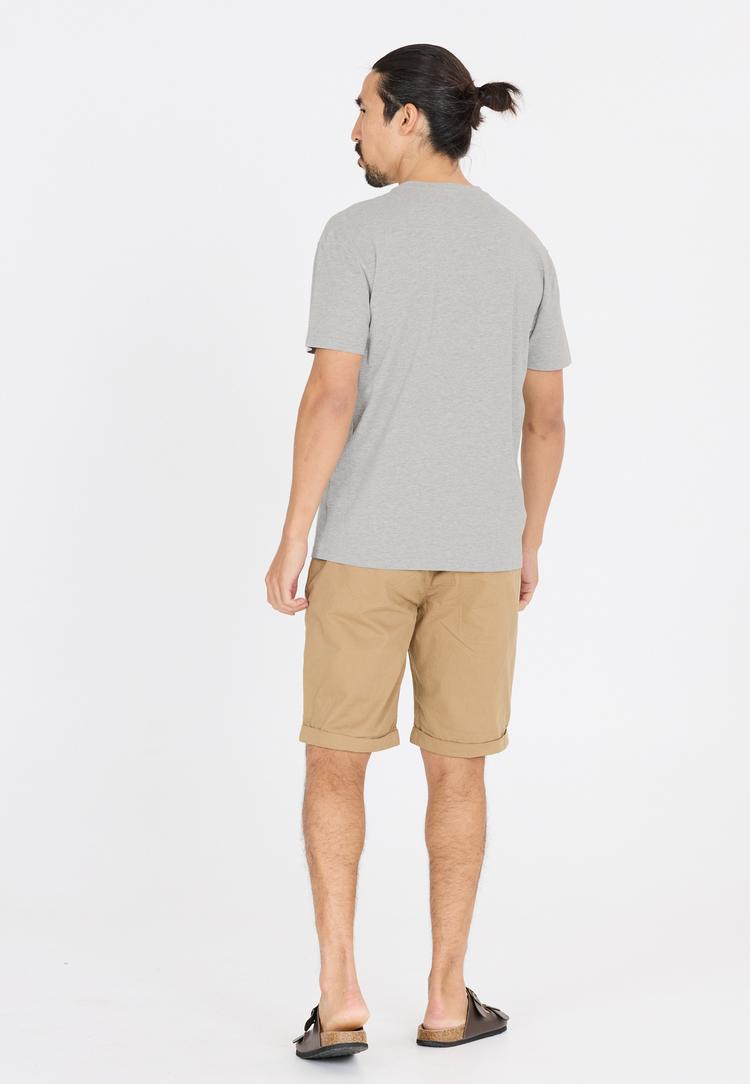 Cruz Cruz Maliko Kurzarmbluse Herren - 1005 Light Grey Melange - 3 | SportScheck