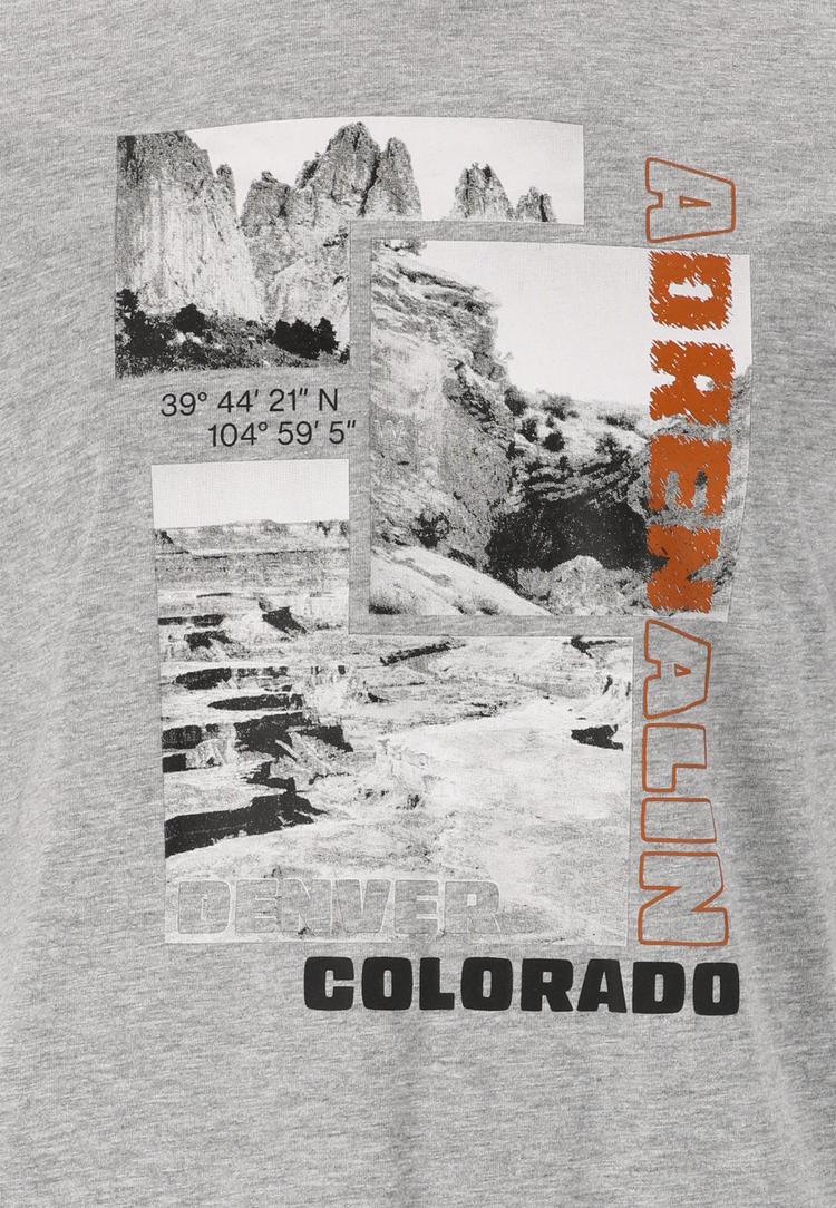 Cruz Cruz Maliko Kurzarmbluse Herren - 1005 Light Grey Melange - 0 | SportScheck