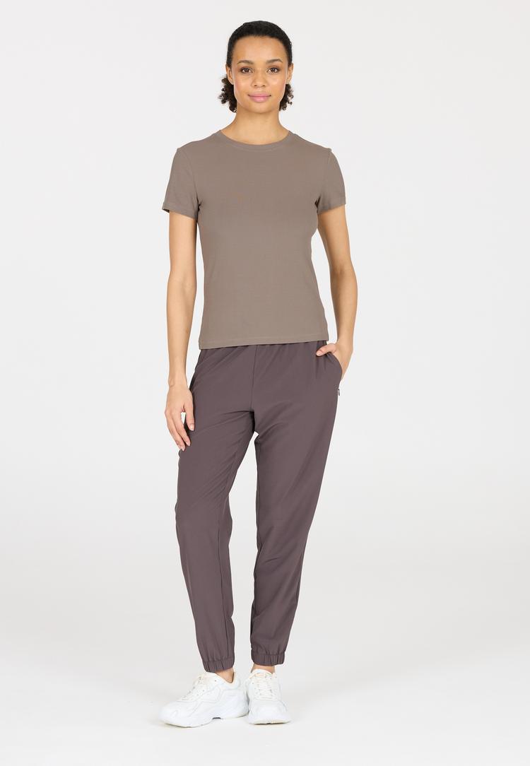 Athlecia Athlecia Tinashe Funktionsshirt Damen - 1292 Greige - 0 | SportScheck