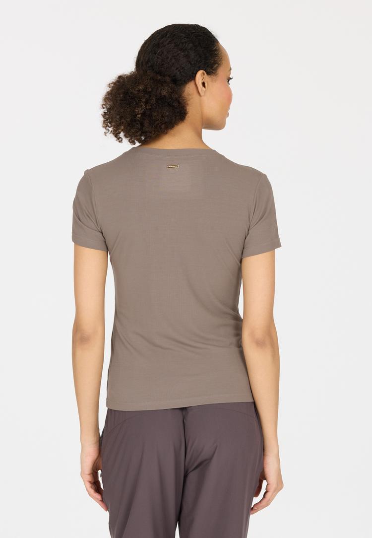 Athlecia Athlecia Tinashe Funktionsshirt Damen - 1292 Greige - 3 | SportScheck