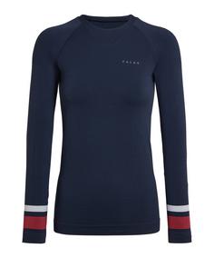 Falke MW Longsleeved Shirt Trend w Langarmshirt Damen space blue (6116)