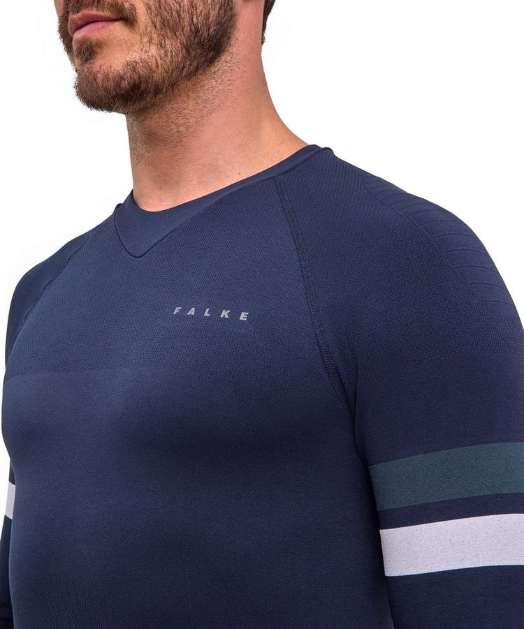Falke Falke MW Longsleeved Shirt Tight Trend m Funktionsshirt Herren - space blue (6116) - 3 | SportScheck