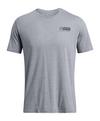 Under Armour Bball Logo Court T-Shirt Wei&szlig; Funktionsshirt Herren - grau