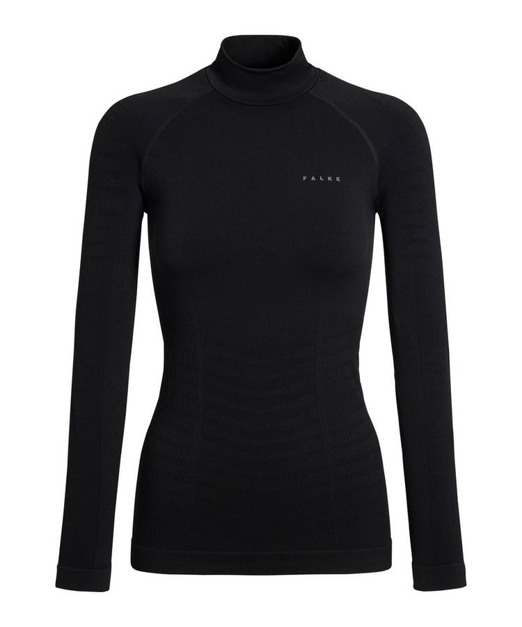 Falke Falke MW Longsleeved Shirt Turtleneck w Langarmshirt Damen - black (3000) - 0 | SportScheck
