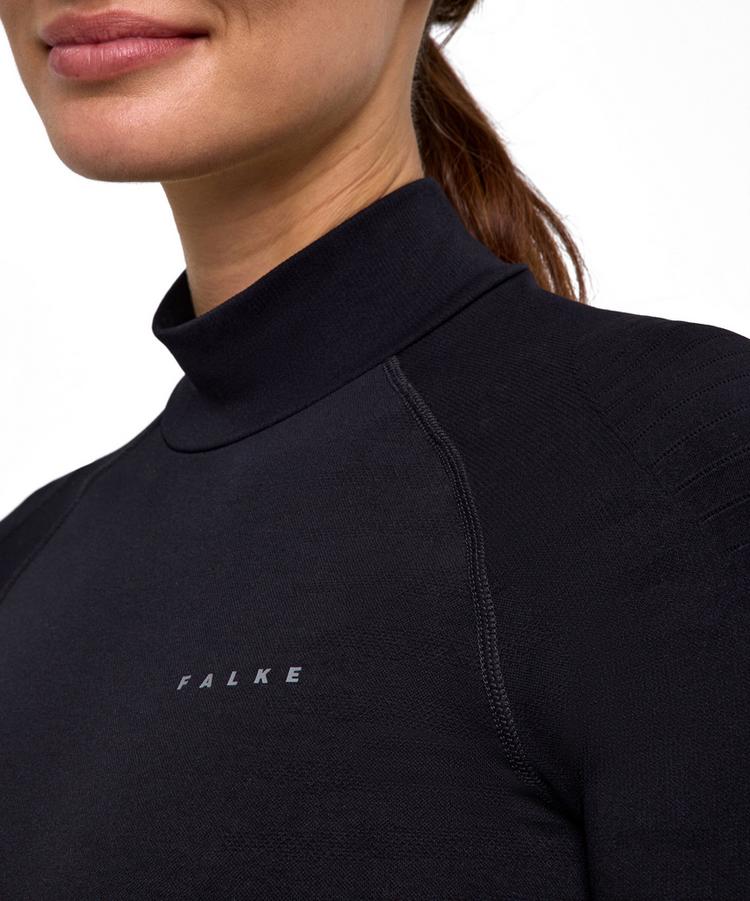 Falke Falke MW Longsleeved Shirt Turtleneck w Langarmshirt Damen - black (3000) - 2 | SportScheck