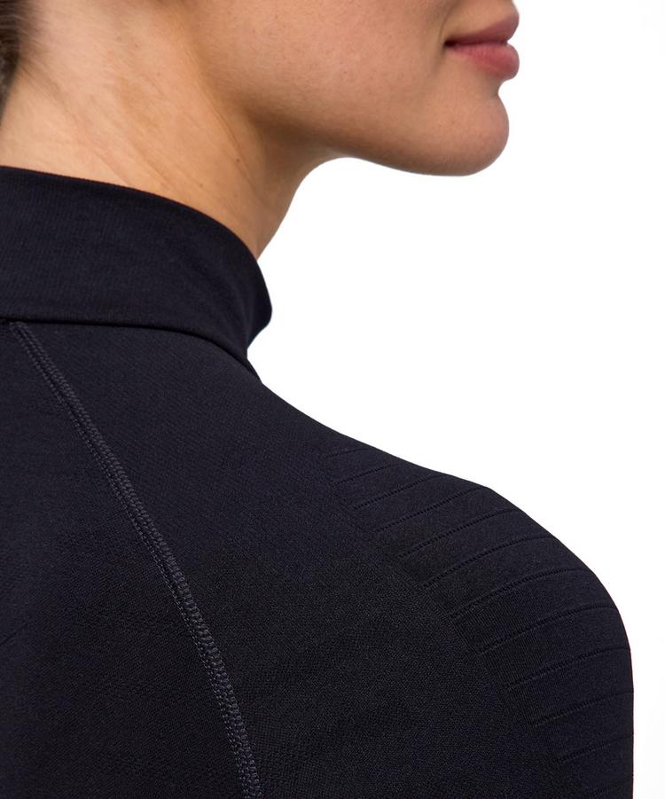 Falke Falke MW Longsleeved Shirt Turtleneck w Langarmshirt Damen - black (3000) - 3 | SportScheck