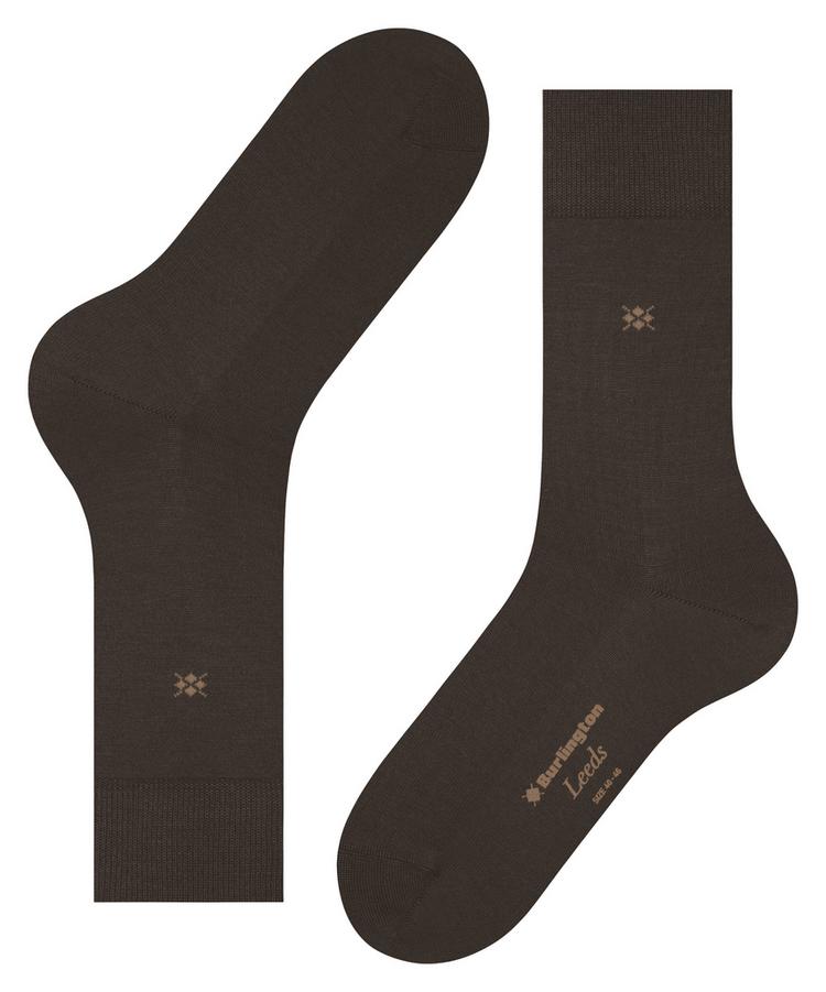 Burlington Burlington Leeds SO Socken Herren - dark brown (5235) - 2 | SportScheck
