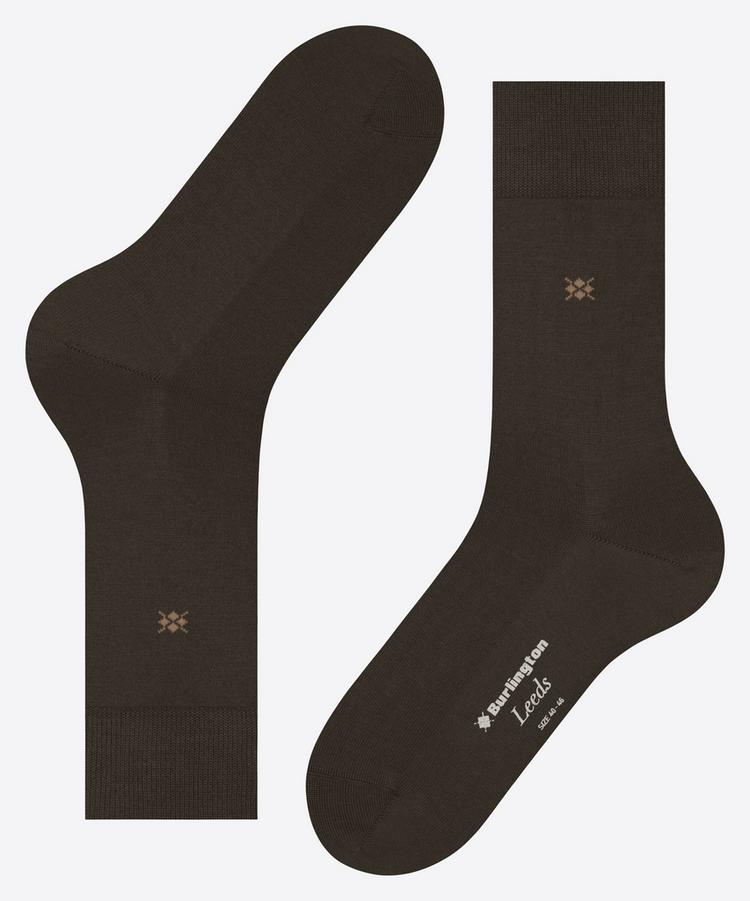 Burlington Burlington Leeds SO Socken Herren - dark brown (5235) - 3 | SportScheck
