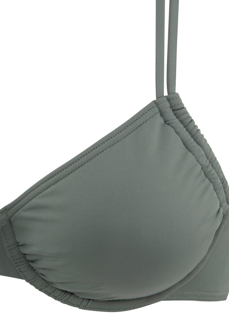 Lascana Lascana B&uuml;gel-Bikini-Top Bikini Oberteil Damen - oliv - 0 | SportScheck