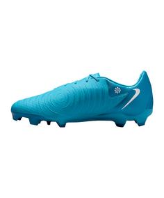 Rückansicht von Nike PHANTOM GX II ACADEMY FG/MG Fußballschuhe Herren blue fury-white