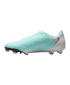 Rückansicht von Nike Phantom GX 2 Academy MG Fußballschuhe mint-atomic red-off noir