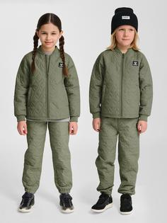 Rückansicht von hummel hmlSOBI THERMOSET Schneeanzug Kinder VETIVER