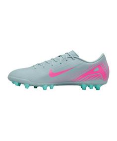 Rückansicht von Nike ZOOM VAPOR 16 ACADEMY AG Fu&szlig;ballschuhe Herren ocean cube-pink blast