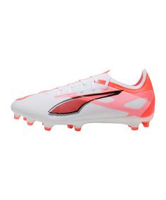PUMA ULTRA 5 MATCH FG-AG Fußballschuhe puma white-puma black-glowing red