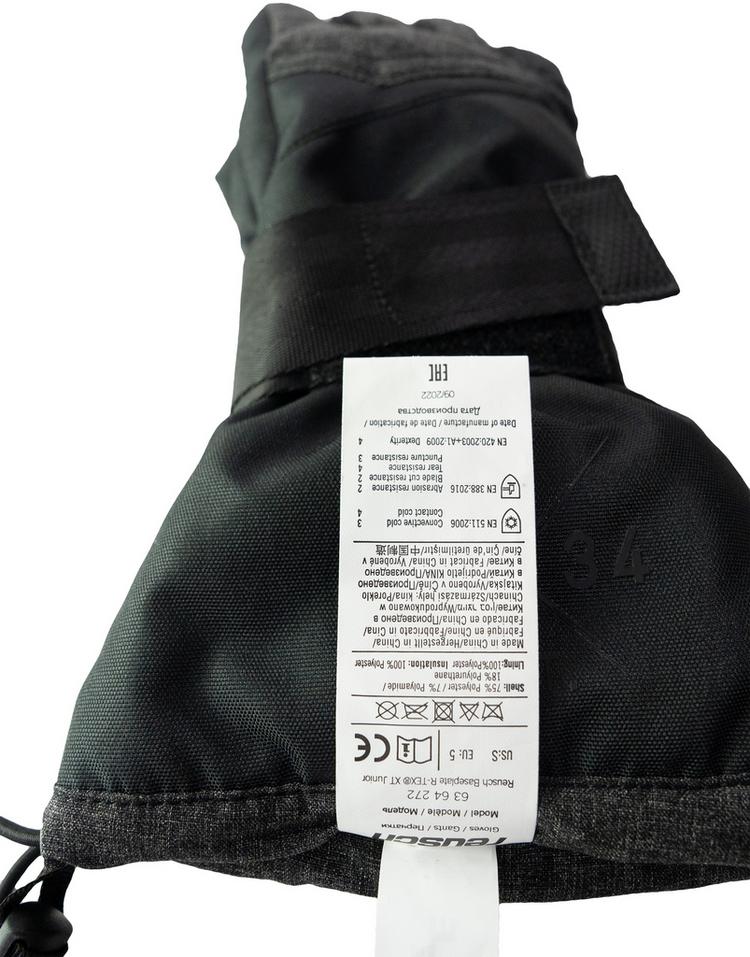 Reusch Reusch Baseplate R-TEX&reg; XT Junior Handschuh Kinder - 7721 black/black melange - 5 | SportScheck