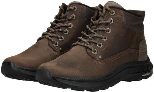 Rückansicht von Skechers Stiefelette Stiefel Herren Braun
