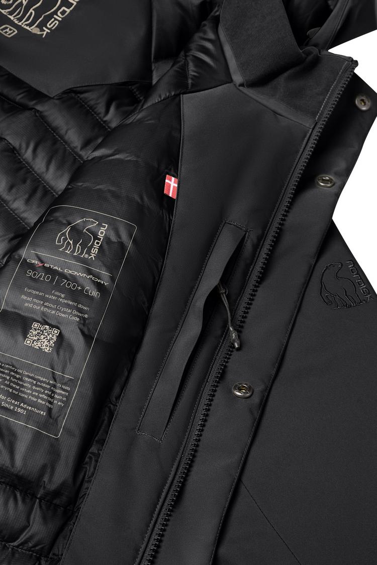 Nordisk Nordisk Vigdis Daunenmantel Damen - Black - 4 | SportScheck