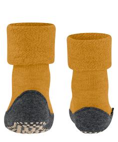 Rückansicht von Falke Cosyshoe Minis SO CP Hausschuhe Kinder curcuma (1853)