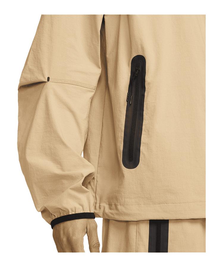 Nike Nike Tech Fleece Jacke Beige Sweatjacke Herren - beigeschwarz - 2 | SportScheck