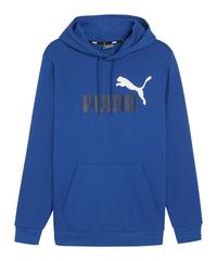 PUMA Essentials 2 Col Big Logo Hoody Sweatshirt Herren - blau