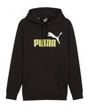 PUMA Essentials 2 Col Big Logo Hoody Sweatshirt Herren - schwarzgelb