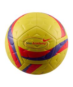 Rückansicht von Nike Academy Trainingsball Wei&szlig; Fu&szlig;ball Herren gelb