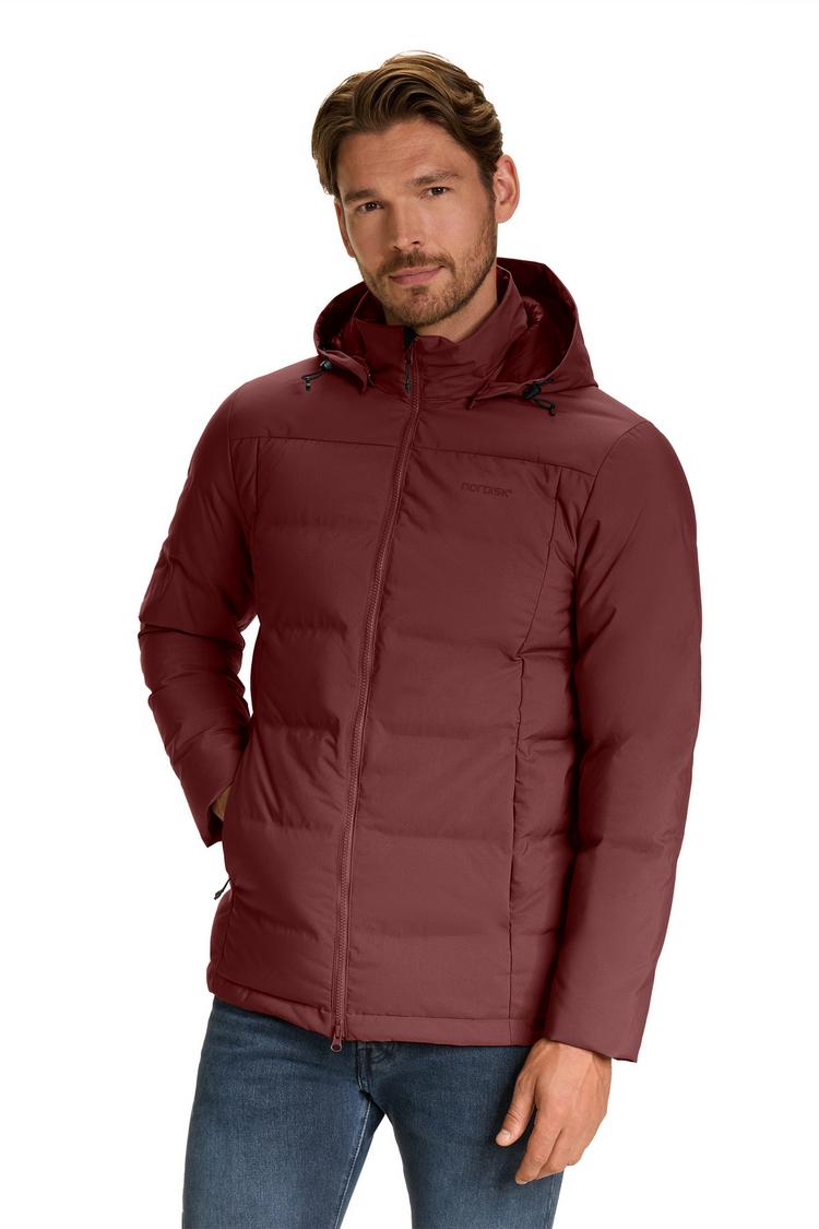 Nordisk Nordisk Akkarvik Daunenjacke Herren - Madder Brown - 0 | SportScheck