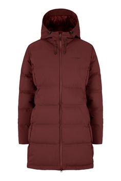 Nordisk Aukea Daunenmantel Damen Madder Brown