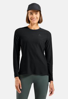 Rückansicht von Odlo Laufshirt Damen black(15000)