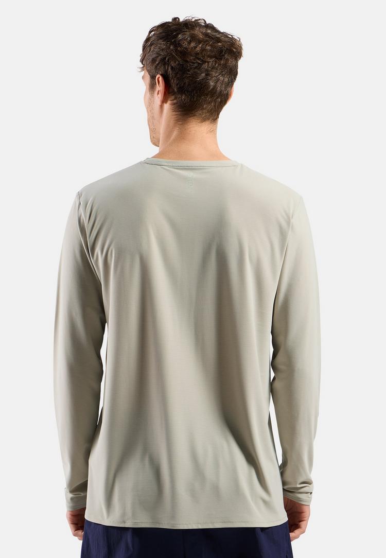 Odlo Odlo ZEROWEIGHT CHILL-TEC Laufshirt Herren - agate gray(10867) - 1 | SportScheck