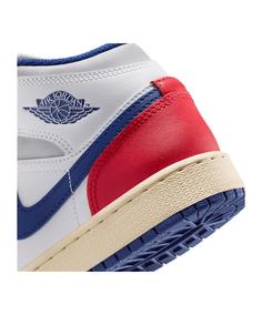 Nike Air 1 Mid (GS) Kids Weiß Sneaker Kinder weissblau