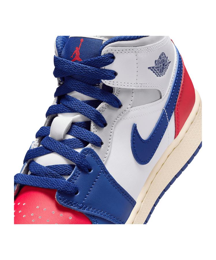 Nike Nike Air 1 Mid (GS) Kids Wei&szlig; Sneaker Kinder - weissblau - 3 | SportScheck