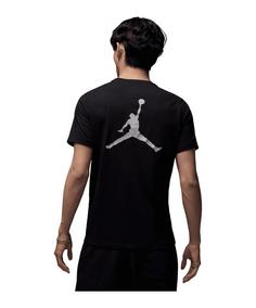 Rückansicht von Nike MVP Jumpman T-Shirt Weiß T-Shirt Herren schwarzgrauweiss
