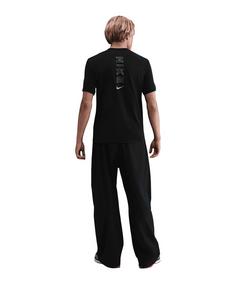 Rückansicht von Nike NSW Dri-Fit T-Shirt Weiß T-Shirt Herren schwarz