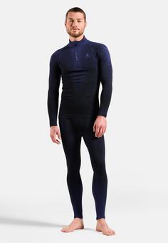 Rückansicht von Odlo Funktionsshirt Herren Skipper Blue(21119)