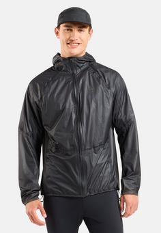 Rückansicht von Odlo Laufjacke Herren black(15000)
