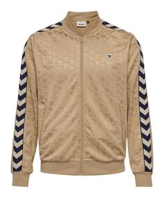 hummel Archive Regular Poly Aop Jacke Sweatjacke braun