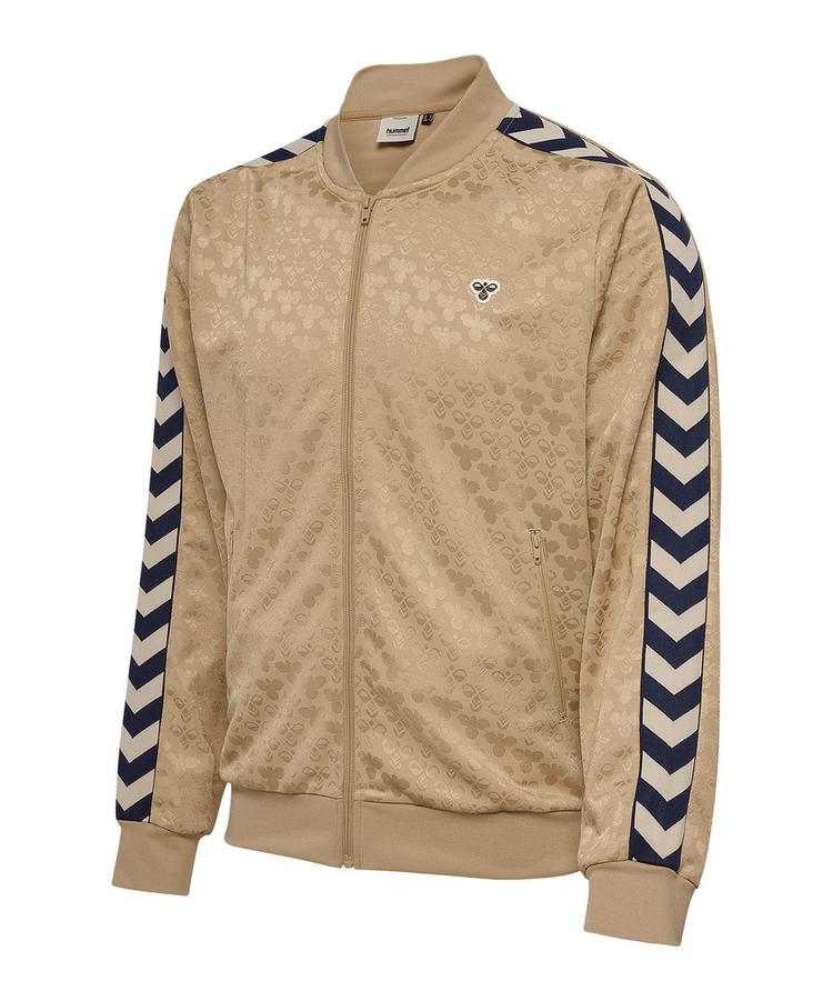 hummel hummel Archive Regular Poly Aop Jacke Sweatjacke - braun - 0 | SportScheck