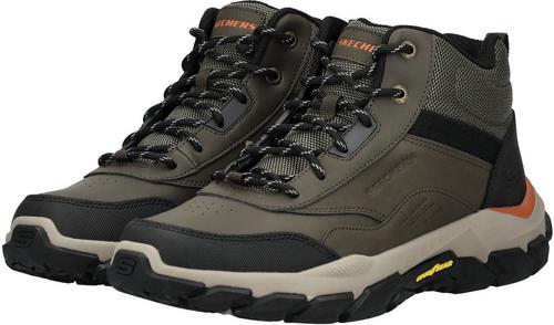 Rückansicht von Skechers Stiefelette Stiefel Herren Olive