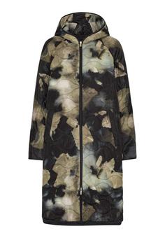 Ilse Jacobsen QUILTED08P Steppmantel Damen Moss Print