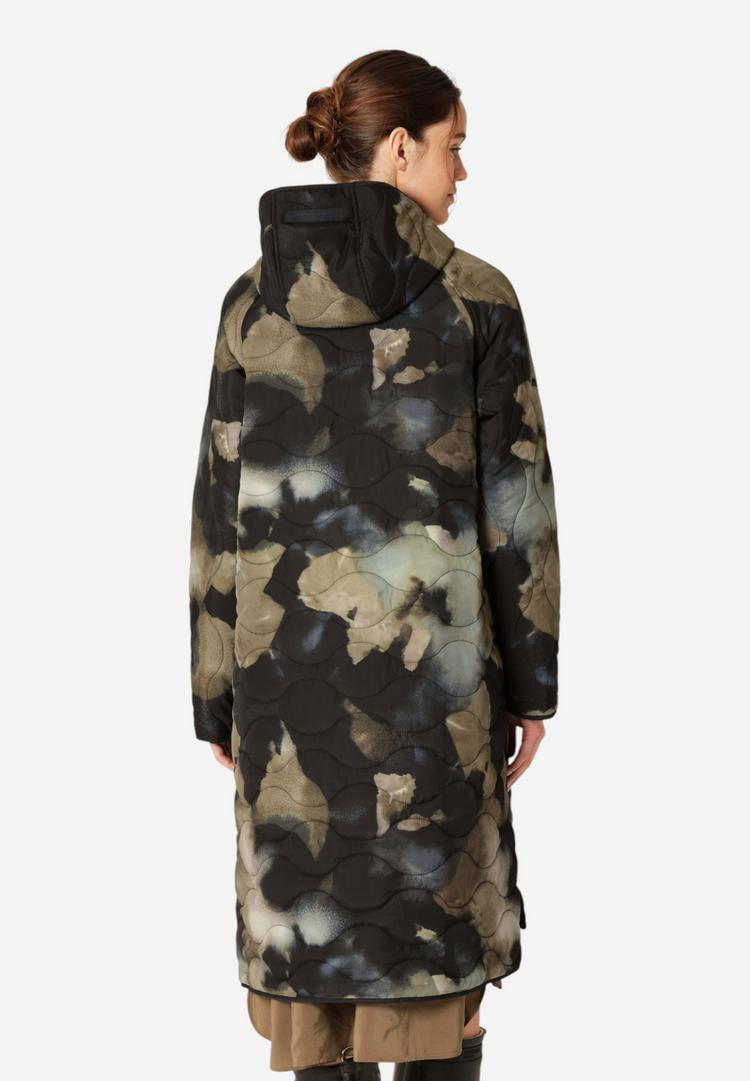 Ilse Jacobsen Ilse Jacobsen QUILTED08P Steppmantel Damen - Moss Print - 2 | SportScheck